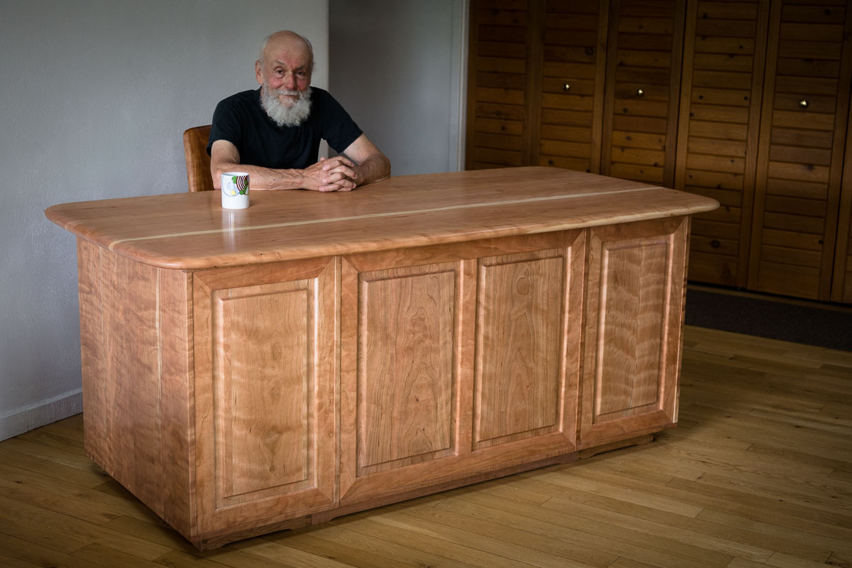 Edward at Curly Cherry Desk