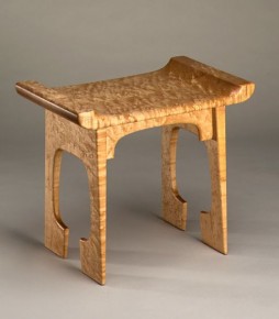 Bird's Eye Maple Stool