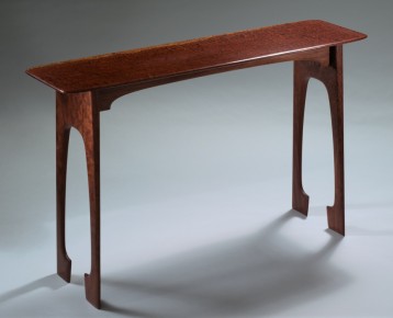 Bubinga Hall Table