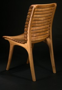 Slat Chair - Rear View