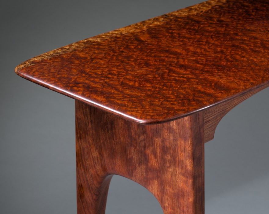 Bubinga Hall Table
